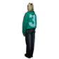 Green "SWAG" Zip Hoodie