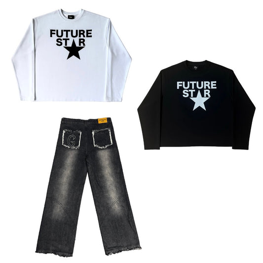 LONGSLEEVE + LONGSLEEVE+ DENIM