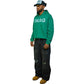 Green "SWAG" Zip Hoodie