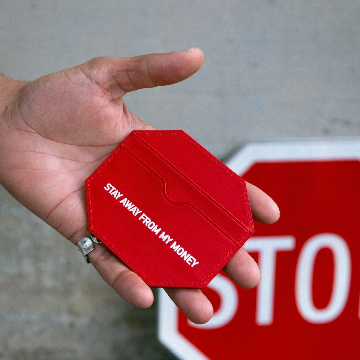 STOP CARDHOLDER