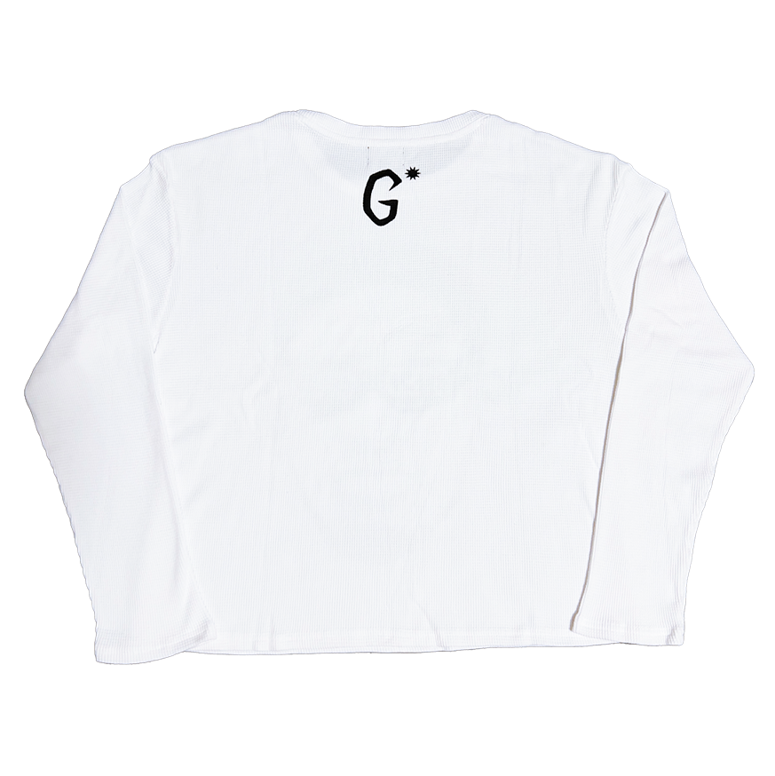 White Waffle Longsleeve